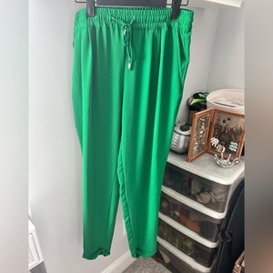 Zara Joggers - Green and glorious